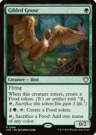 Gilded Goose  (SOC-269) - [Commander: Secrets of Strixhaven] - Trinity Hobby