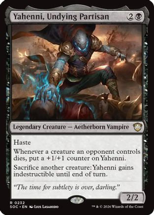 Yahenni, Undying Partisan  (SOC-232) - [Commander: Secrets of Strixhaven] - Trinity Hobby