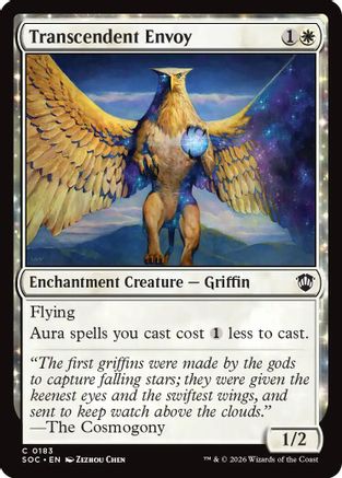 Transcendent Envoy  (SOC-183) - [Commander: Secrets of Strixhaven] - Trinity Hobby