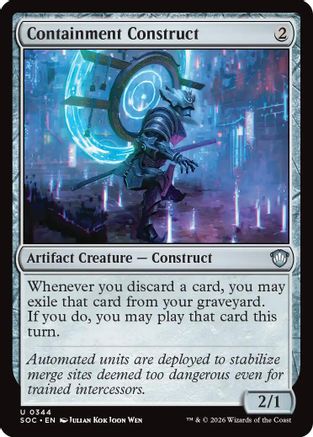 Containment Construct  (SOC-344) - [Commander: Secrets of Strixhaven] - Trinity Hobby