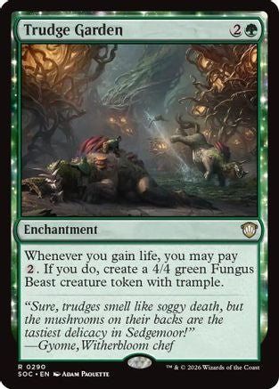 Trudge Garden  (SOC-290) - [Commander: Secrets of Strixhaven] - Trinity Hobby