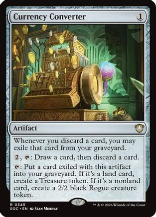 Currency Converter  (SOC-345) - [Commander: Secrets of Strixhaven] - Trinity Hobby