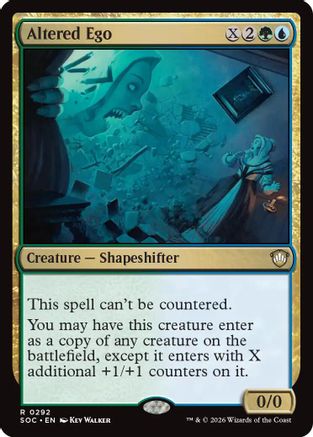 Altered Ego  (SOC-292) - [Commander: Secrets of Strixhaven] - Trinity Hobby