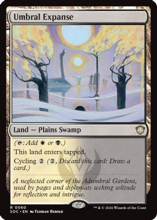 Umbral Expanse  (SOC-060) - [Commander: Secrets of Strixhaven] - Trinity Hobby