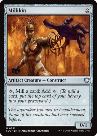 Millikin  (SOC-351) - [Commander: Secrets of Strixhaven] - Trinity Hobby