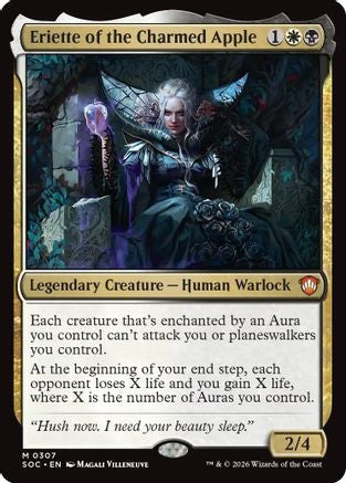 Eriette of the Charmed Apple  (SOC-307) - [Commander: Secrets of Strixhaven] - Trinity Hobby