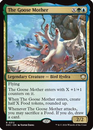 The Goose Mother  (SOC-312) - [Commander: Secrets of Strixhaven] - Trinity Hobby