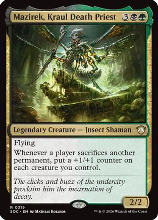 Mazirek, Kraul Death Priest  (SOC-319) - [Commander: Secrets of Strixhaven] - Trinity Hobby