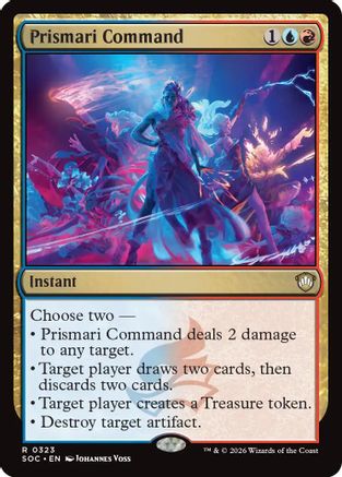 Prismari Command  (SOC-323) - [Commander: Secrets of Strixhaven] - Trinity Hobby