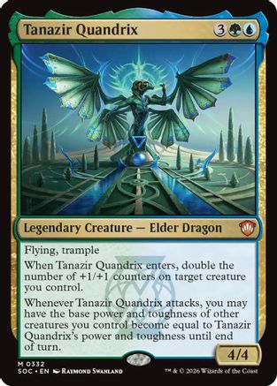 Tanazir Quandrix  (SOC-332) - [Commander: Secrets of Strixhaven] - Trinity Hobby