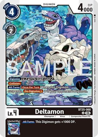 Deltamon (BT25-068) - [Dual Revolution] - Trinity Hobby