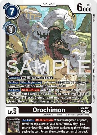 Orochimon (BT25-071) - [Dual Revolution]