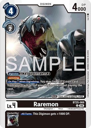 Raremon (BT25-069) - [Dual Revolution]