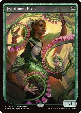 Fyndhorn Elves (CommandFest 2026)  [Foil]  (MFP-001) - [MagicFest Cards]
