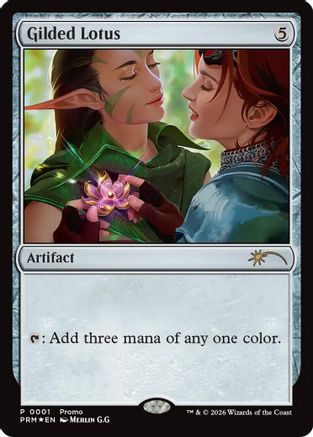 Gilded Lotus  [Foil]  (WPN-001) - [WPN & Gateway Promos]