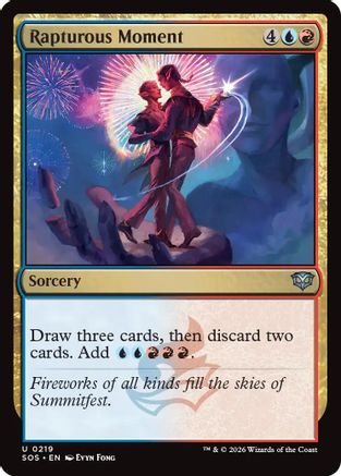 Rapturous Moment  [Foil]  (SOS-219) - [Secrets of Strixhaven] - Trinity Hobby