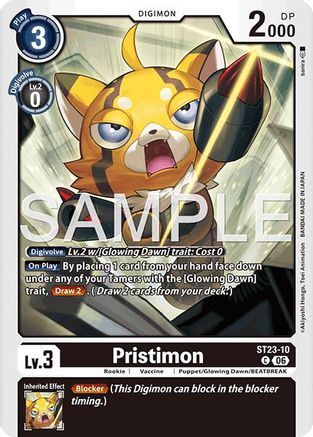Pristimon (ST23-10) - [Starter Deck 23: Beatbreak]