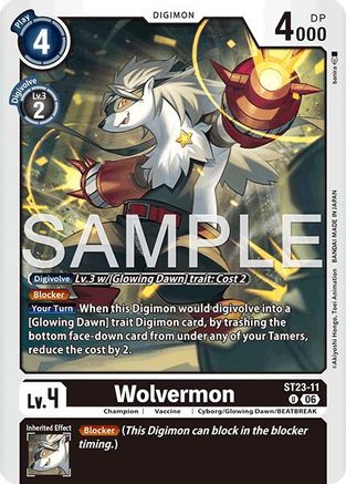 Wolvermon (ST23-11) - [Starter Deck 23: Beatbreak]