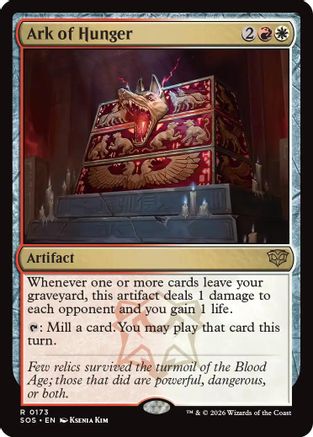 Ark of Hunger  (SOS-173) - [Secrets of Strixhaven] - Trinity Hobby