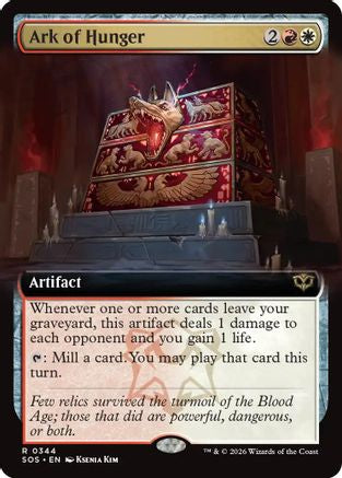 Ark of Hunger (Extended Art)  (SOS-344) - [Secrets of Strixhaven] - Trinity Hobby