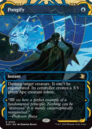 Pongify  [Foil]  (SOA-020) - [Secrets of Strixhaven: Mystical Archive] - Trinity Hobby