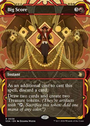 Big Score  [Foil]  (SOA-038) - [Secrets of Strixhaven: Mystical Archive] - Trinity Hobby