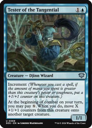 Tester of the Tangential  (SOS-069) - [Secrets of Strixhaven] - Trinity Hobby