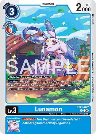 Lunamon (BT25-022) - [Dual Revolution]