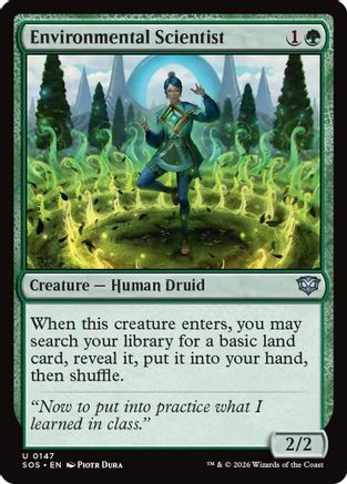 Environmental Scientist  (SOS-147) - [Secrets of Strixhaven] - Trinity Hobby