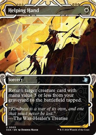 Helping Hand  (SOA-005) - [Secrets of Strixhaven: Mystical Archive] - Trinity Hobby