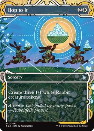Hop to It  (SOA-006) - [Secrets of Strixhaven: Mystical Archive] - Trinity Hobby
