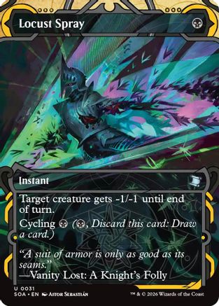 Locust Spray  [Foil]  (SOA-031) - [Secrets of Strixhaven: Mystical Archive] - Trinity Hobby