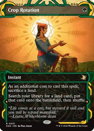 Crop Rotation  (SOA-051) - [Secrets of Strixhaven: Mystical Archive] - Trinity Hobby