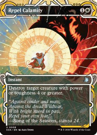 Repel Calamity  [Foil]  (SOA-008) - [Secrets of Strixhaven: Mystical Archive] - Trinity Hobby