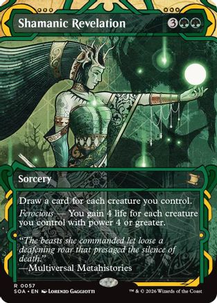 Shamanic Revelation  [Foil]  (SOA-057) - [Secrets of Strixhaven: Mystical Archive] - Trinity Hobby