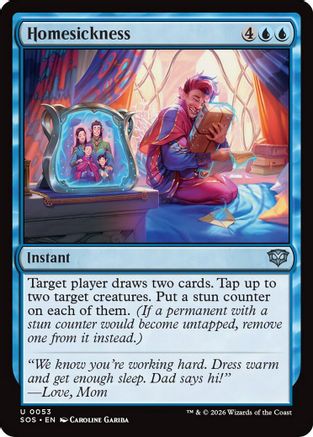 Homesickness  [Foil]  (SOS-053) - [Secrets of Strixhaven] - Trinity Hobby
