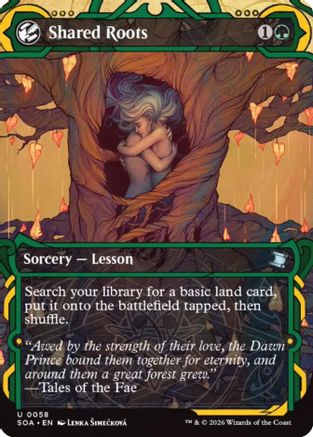 Shared Roots  (SOA-058) - [Secrets of Strixhaven: Mystical Archive] - Trinity Hobby