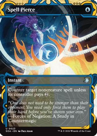 Spell Pierce  (SOA-023) - [Secrets of Strixhaven: Mystical Archive] - Trinity Hobby