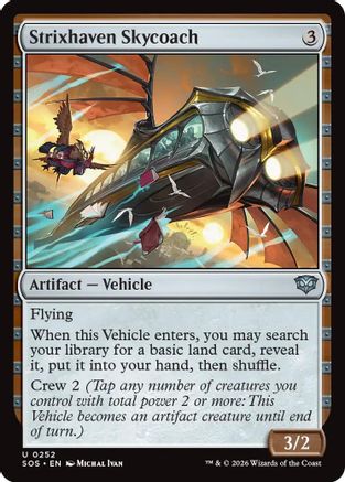 Strixhaven Skycoach  [Foil]  (SOS-252) - [Secrets of Strixhaven] - Trinity Hobby