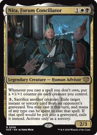 Nita, Forum Conciliator  (SOS-206) - [Secrets of Strixhaven] - Trinity Hobby