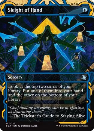 Sleight of Hand  (SOA-022) - [Secrets of Strixhaven: Mystical Archive]