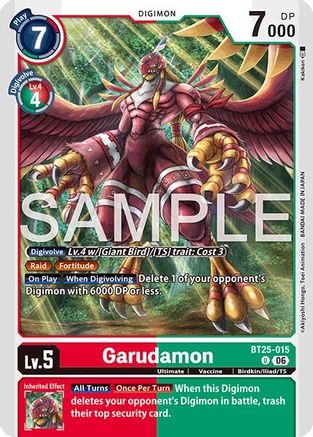 Garudamon (BT25-015) - [Dual Revolution]