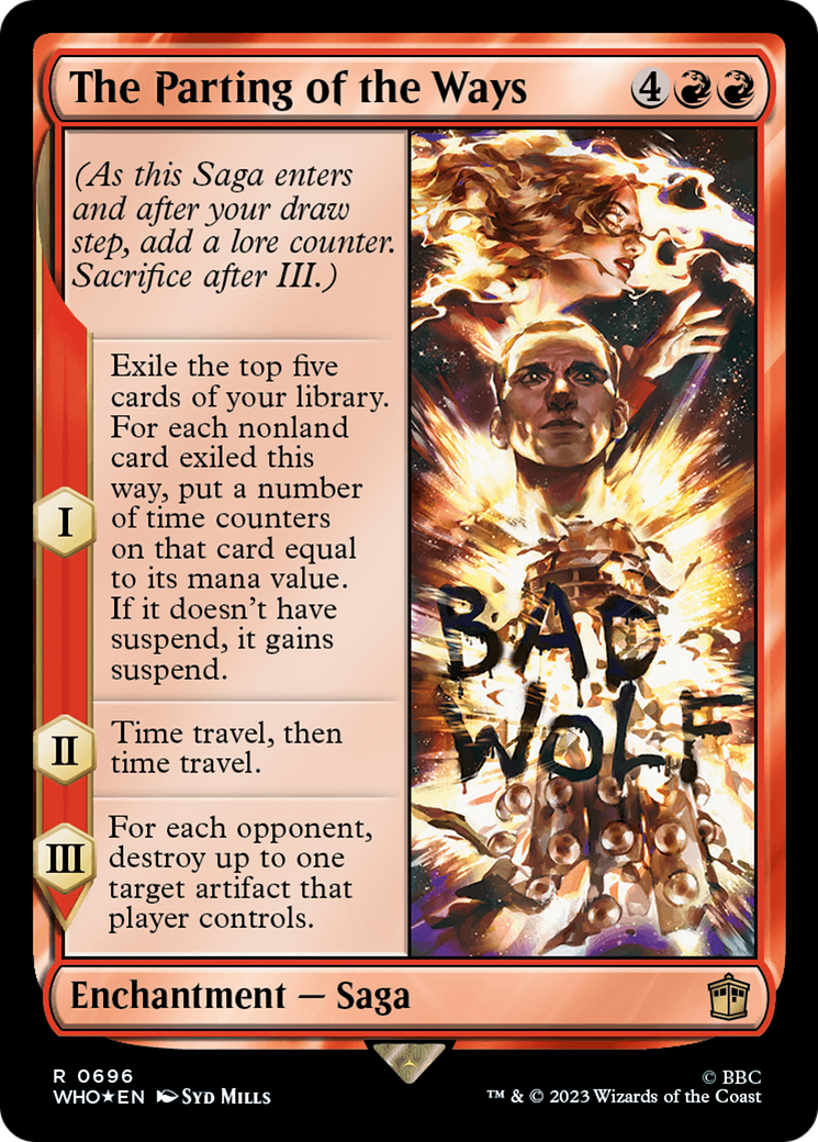 The Parting of the Ways (Surge Foil) [Doctor Who] - Trinity Hobby
