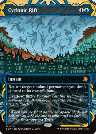 Cyclonic Rift  (SOA-014) - [Secrets of Strixhaven: Mystical Archive] - Trinity Hobby