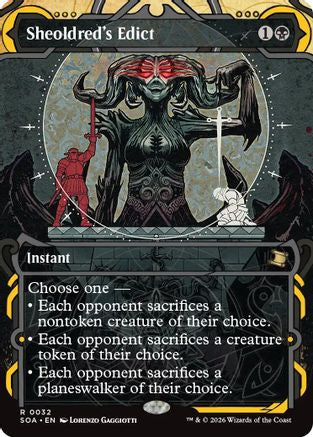 Sheoldred's Edict  (SOA-032) - [Secrets of Strixhaven: Mystical Archive] - Trinity Hobby