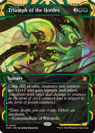Triumph of the Hordes  [Foil]  (SOA-059) - [Secrets of Strixhaven: Mystical Archive] - Trinity Hobby