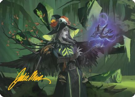 Emeritus of Woe Art Card (Gold-Stamped Signature)  (ASSOS-010) - [Art Series: Secrets of Strixhaven] - Trinity Hobby