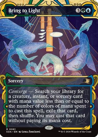 Bring to Light  (SOA-061) - [Secrets of Strixhaven: Mystical Archive] - Trinity Hobby
