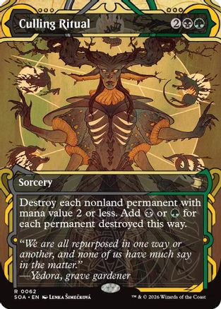 Culling Ritual  [Foil]  (SOA-062) - [Secrets of Strixhaven: Mystical Archive] - Trinity Hobby