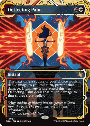 Deflecting Palm  (SOA-063) - [Secrets of Strixhaven: Mystical Archive] - Trinity Hobby